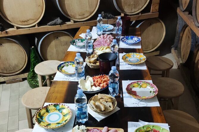 2-hour tasting of 5 wines in Sorrento - The Production Premises Tour: From Grapes to Modern Techniques