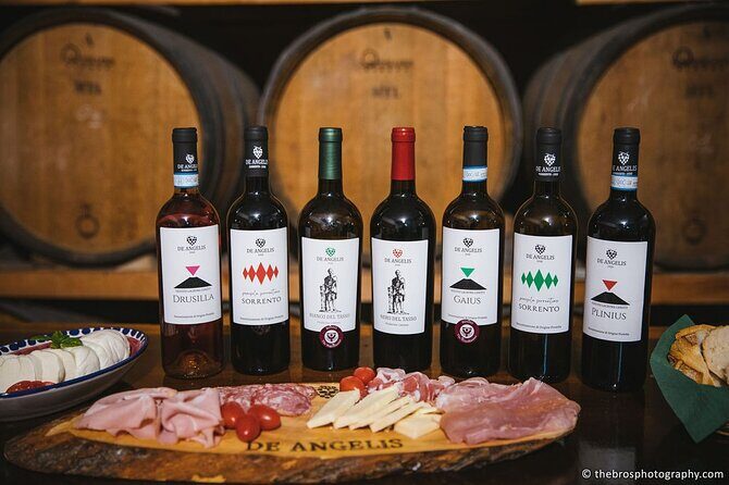 2-hour tasting of 5 wines in Sorrento - Meeting at Via Marziale and Getting Started Smoothly