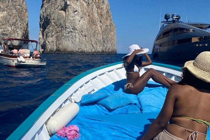 3 Hours Private Boat Tour of Capri with Pasta and Prosecco - The included food and drinks: pasta, limoncello, and Prosecco on the water