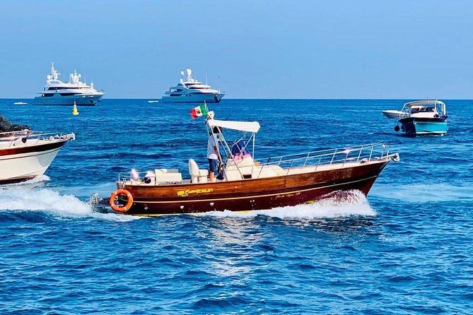 3 hours Private Capri Boat Tour - Stop 4: Blue Grotto optional visit and the light-and-legends factor