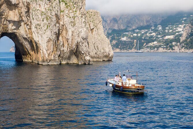 4 Hours Private Boat Tour of Capri - Grotta Verde: a second cave stop with included ticket time