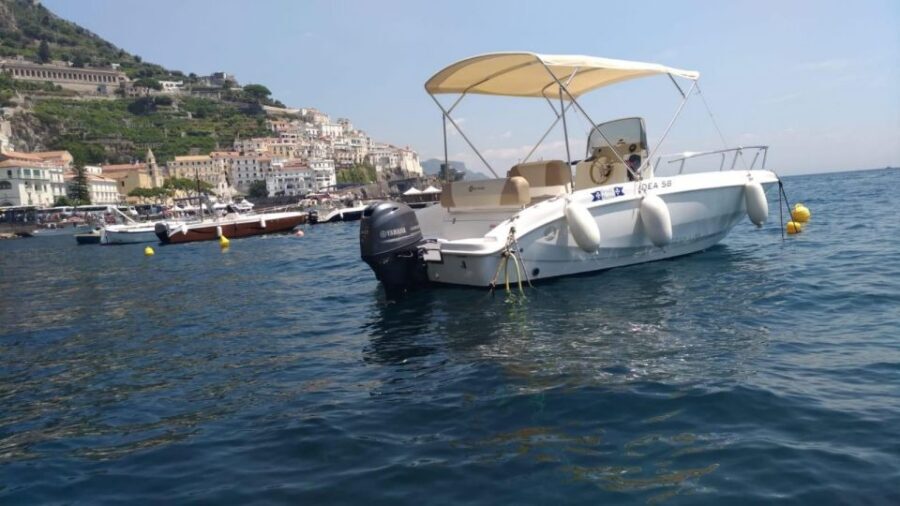 Amalfi: boat rental no license - Autonomy strategy: how to plan without a fixed itinerary