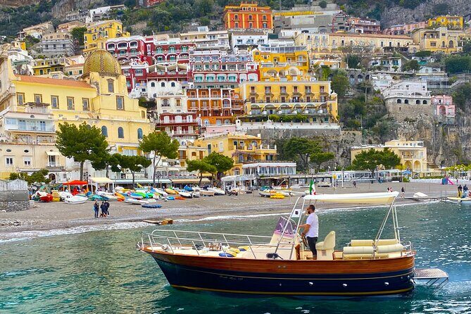 Amalfi Boat Tour from to Positano Praiano or Amalfi. 7 hours - Your 8:30am start: how early timing helps