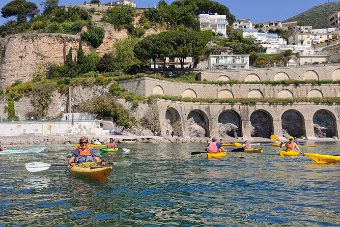 Amalfi coast 3 hr. Kayak Tour: Cruise Ship Special - Paddling Toward Cetara: Caves, Cliffs, and Slow Views