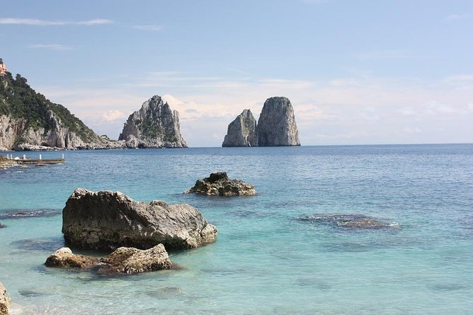 Amalfi Coast and Capri Private Boat Day Tour from Amalfi - Conca dei Marini: classic postcard views with a quick, scenic stop