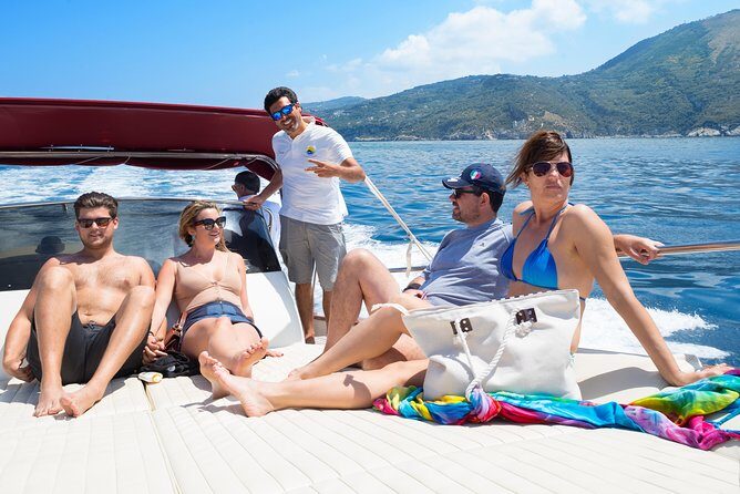 Amalfi Coast Boat Tour With Pickup from Sorrento Area Hotels - Key highlights at a glance