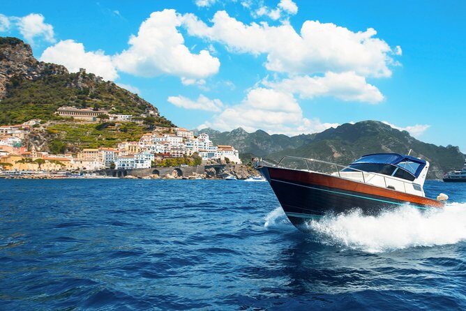Amalfi Coast Boat Tour With Pickup from Sorrento Area Hotels - Getting there from Sorrento: pickup, Massa Lubrense, and the 9:00 start