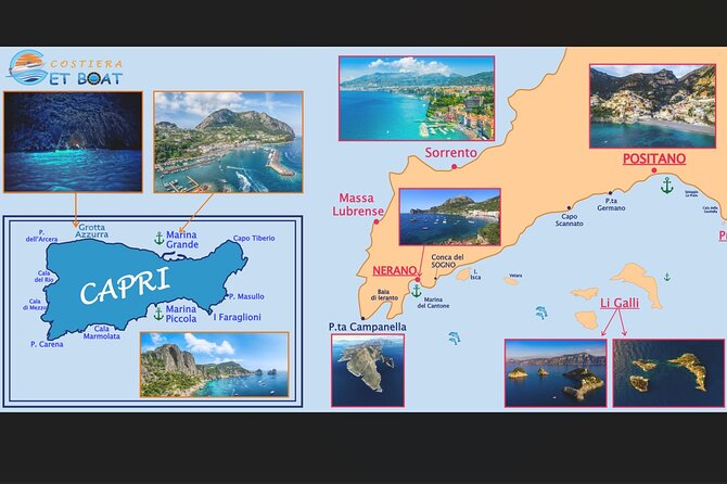 Amalfi Coast, Capri & Li Galli Islands BOAT EXCURSION - Why this Amalfi Coast boat day feels different than a coast bus