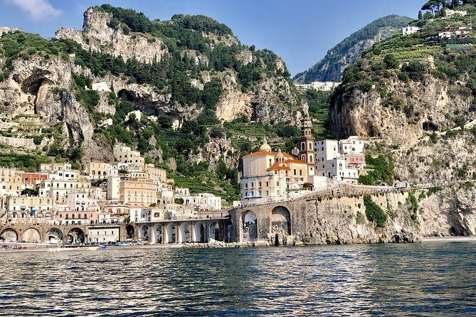 Amalfi Coast Drive Exclusive With Positano Visit from Sorrento - Your day at a glance: drive, towns, and a ferry to Salerno