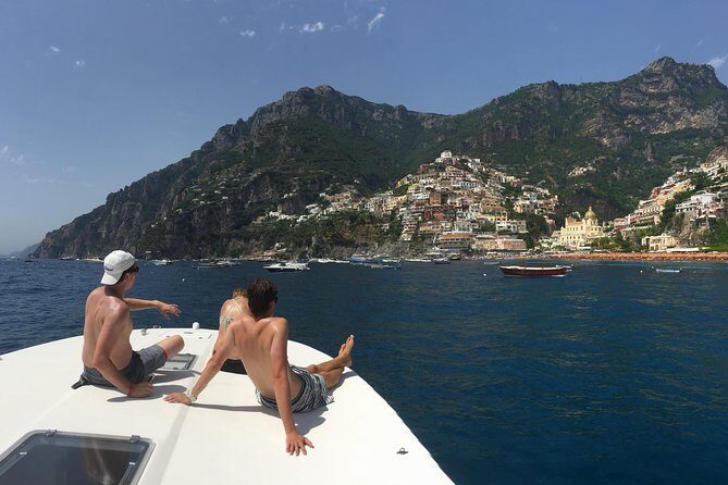 Amalfi Coast Full Day Private Boat Excursion from Praiano - The Emerald Grotto option: beautiful water, extra entrance fee