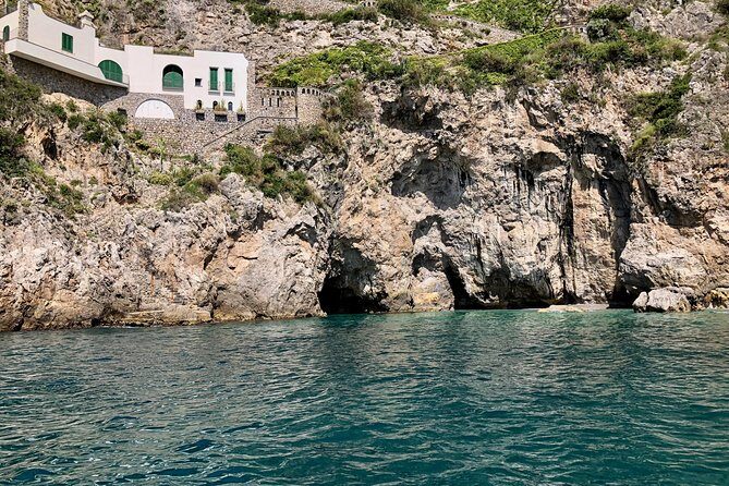 Amalfi Coast Full Day Private Slow Cruise from Positano - Cruise past the Amalfi Coast grottos: Triton and African stops
