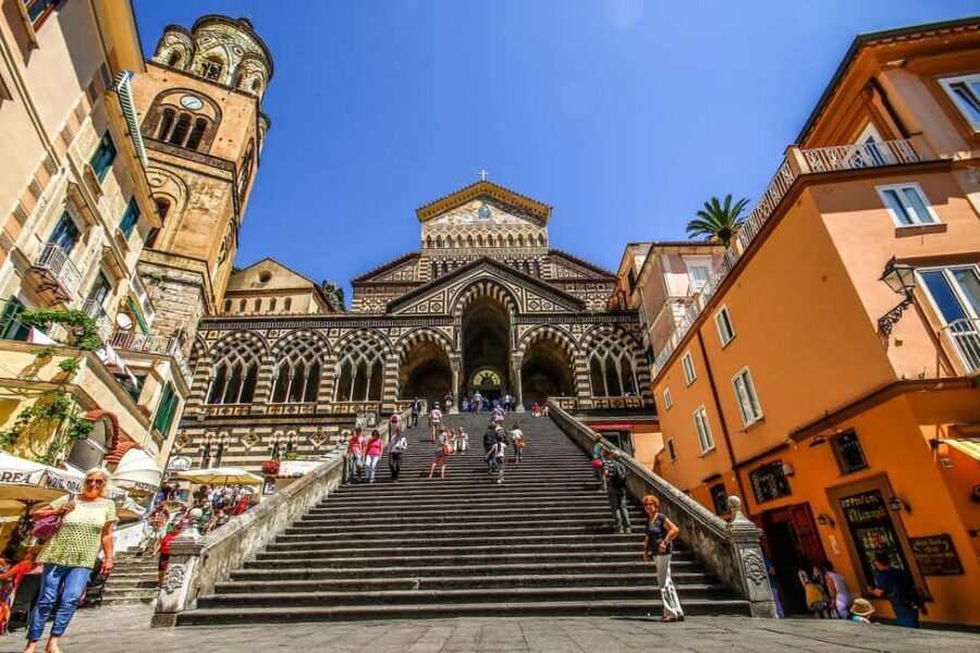 Amalfi Coast Full-Day Tour from Sorrento - Amalfi: Maritime Roots, Limoncello, and the Cathedral Climb