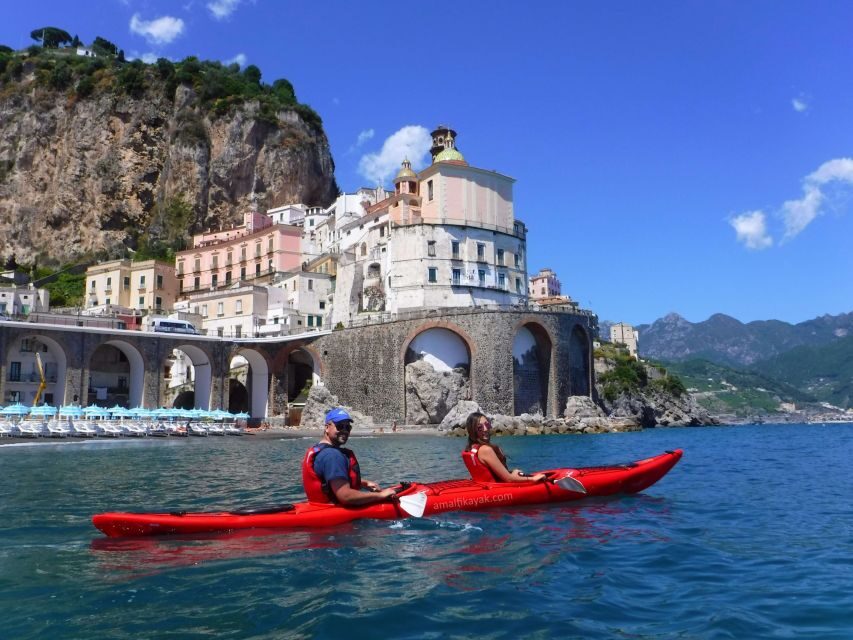 Amalfi Coast: Kayak Tour with Snorkeling and Grottoes Visit - Key highlights to know before you go