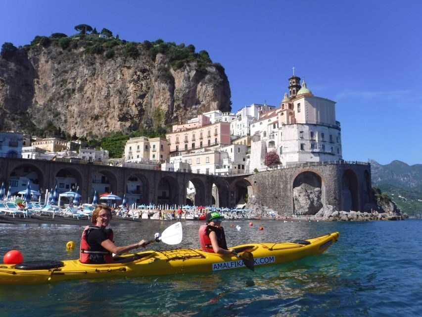 Amalfi Coast: Kayak Tour with Snorkeling and Grottoes Visit - Runghetiello Grotto: the calm payoff after steady paddling