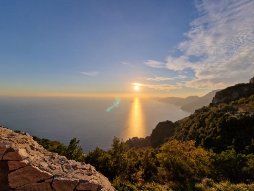 Amalfi Coast Path of the Gods Hike from Agerola - Capri and the Faraglioni: the viewpoint payoff