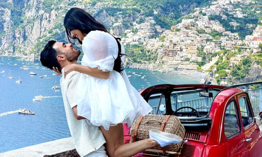 Amalfi Coast: Photo Tour with a Vintage Fiat 500 - Media quality: yes, it’s shot on a phone—but it’s a serious one