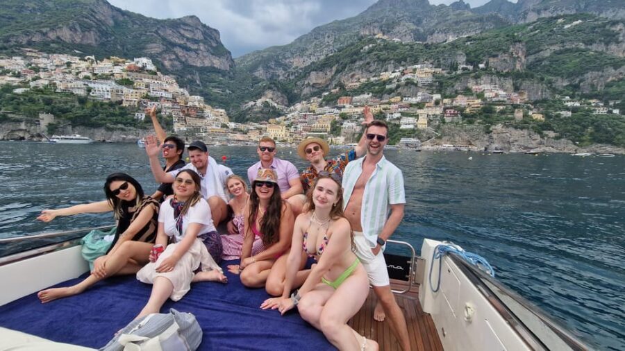 Amalfi Coast Premium Boat Tour from Sorrento - Positano: 1.5 hours to walk, snack, and enjoy the chaos (on your terms)