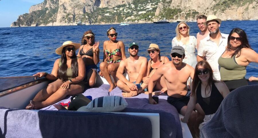 Amalfi Coast Premium Boat Tour from Sorrento - Massa Lubrense and Queen Giovanna’s Bath: the Sorrento side finish