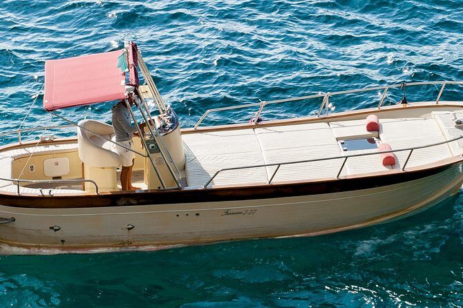 Amalfi Coast PRIVATE boat excursion from Positano - Price and value: $849.68 for a group of up to four