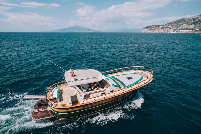 Amalfi Coast Private Boat Tour from Sorrento, Positano or Naples - Sorrento coast cruise: Roman ruins, a Marine Reserve, and postcard bays