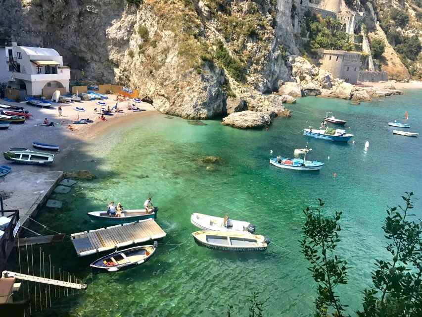 Amalfi Coast: Private Boat Trip with Prosecco and Snorkeling - East-Side Evening Sights: Atrani, Ravello Waterfall Area, Minori, Pandora Grotto