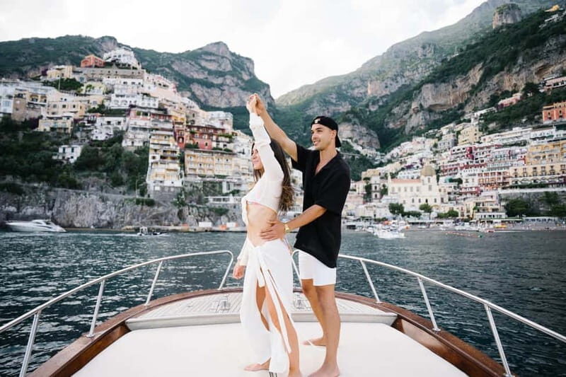 Amalfi Coast Private Sunset Cruise - Where You Meet: Amalfi Molo Darsena vs Positano and Praiano Piers