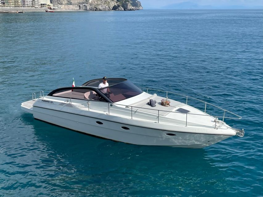 Amalfi Coast: Scenic Boat Private Tour with Aperitif - Swim and snorkel in Mediterranean clear water