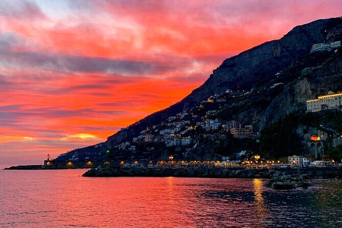 Amalfi Coast Sunset Tour & Dinner - Stop 1: Amalfi Coast golden hours (3 hours of prime light)