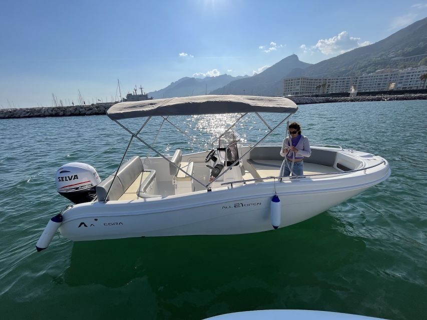 Amalfi coast tour with skipper from Salerno to Positano - Key points before you go