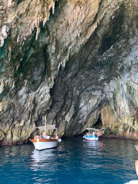 Amalfi coast tour with skipper from Salerno to Positano - Amalfi on land: Duomo time and shopping with guide support