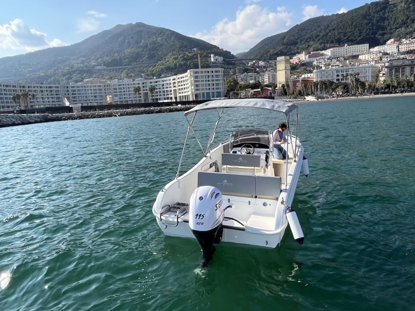 Amalfi coast tour with skipper from Salerno to Positano - Positano by sea, then on foot: steep streets, shops, and ice-cream time
