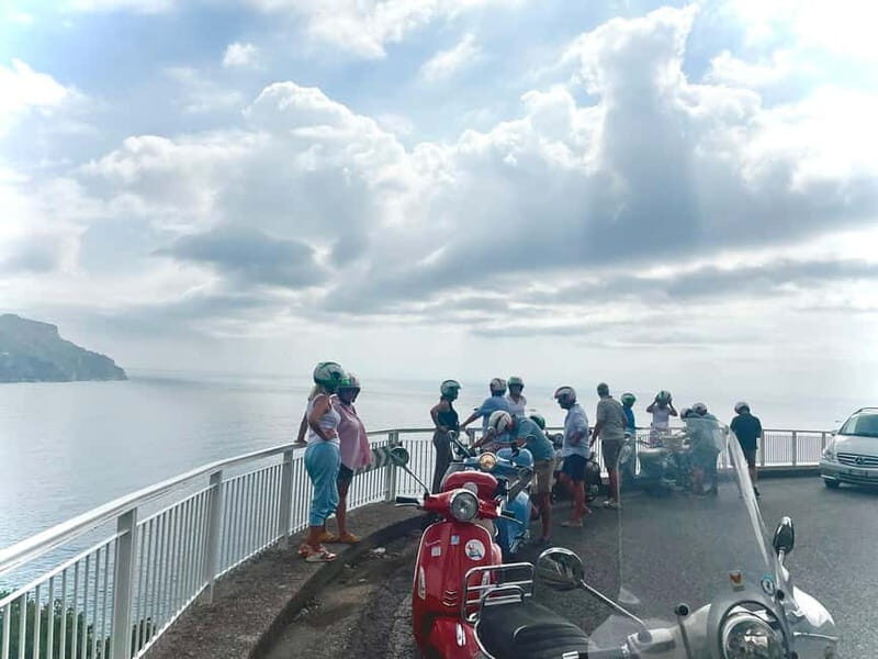 Amalfi Coast: Vespa Tour of Amalfi, Ravello, and Positano - Amalfi stop: shopping time with a classic coast center