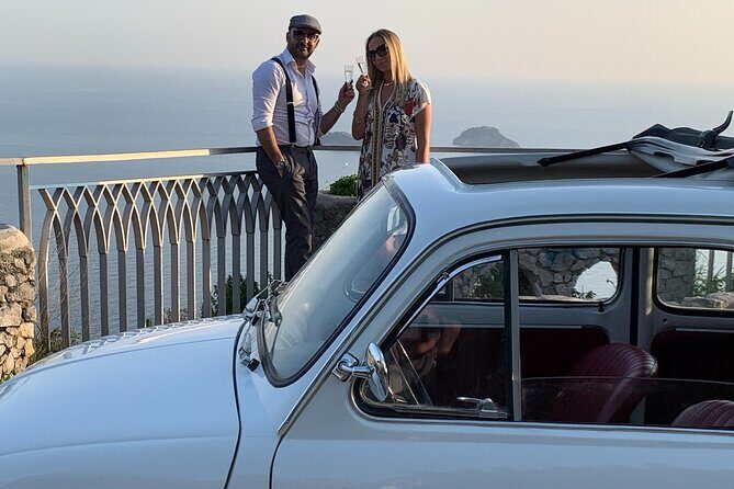 Amalfi Coast Vintage Tour. The Dolce Vita in an Original Fiat 500 - Alessandro’s guiding style: views, back streets, and easy local info