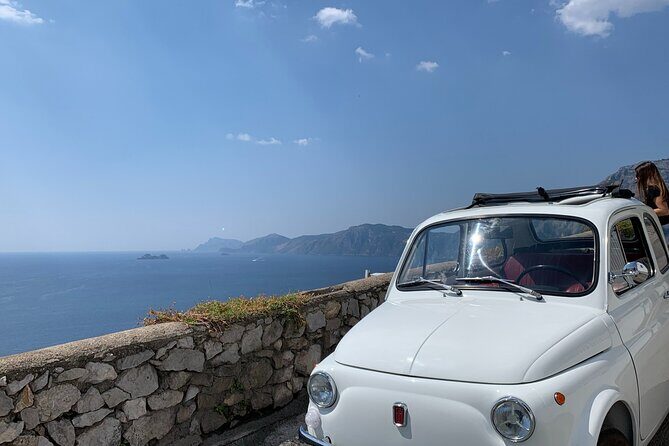 Amalfi Coast Vintage Tour. The Dolce Vita in an Original Fiat 500 - Positano strolling: colorful lanes, craft shops, and time for photos