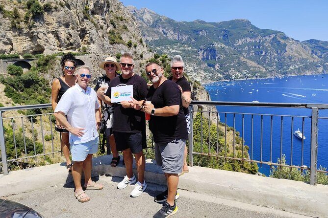 Amalfi Drive Shore Excursion from Naples - Positano: Spiaggia Grande views plus Santa Maria Assunta