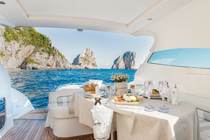 Amalfi Private Boat Tour from Sorrento or Positano Yacht Klase 50 - Swim, snorkel, and lunch: how the sea portion works in real life