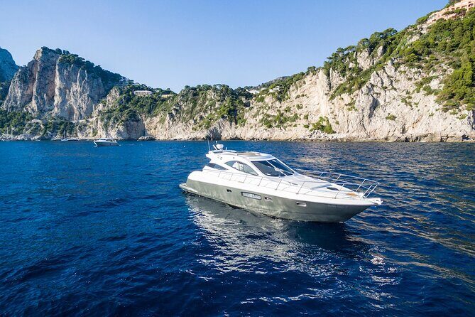 Amalfi Private Boat Tour from Sorrento or Positano Yacht Klase 50 - Picking Sorrento or Positano: meeting point and that €90 fee