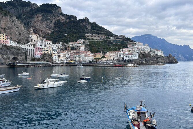 Amalfi : Private Transfer from Naples visit Pompeii - Pickup in Naples: name sign meets luggage help