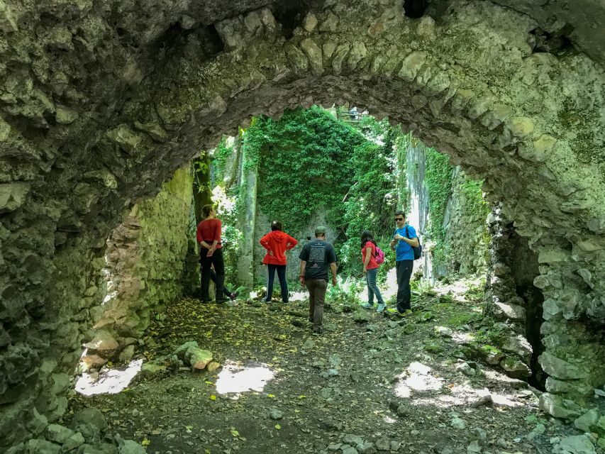 Amalfi: Private Valley of the Mills Nature Reserve Tour - The medieval warm-up: alleys and the Basilica di Sant’Eustacchio ruins