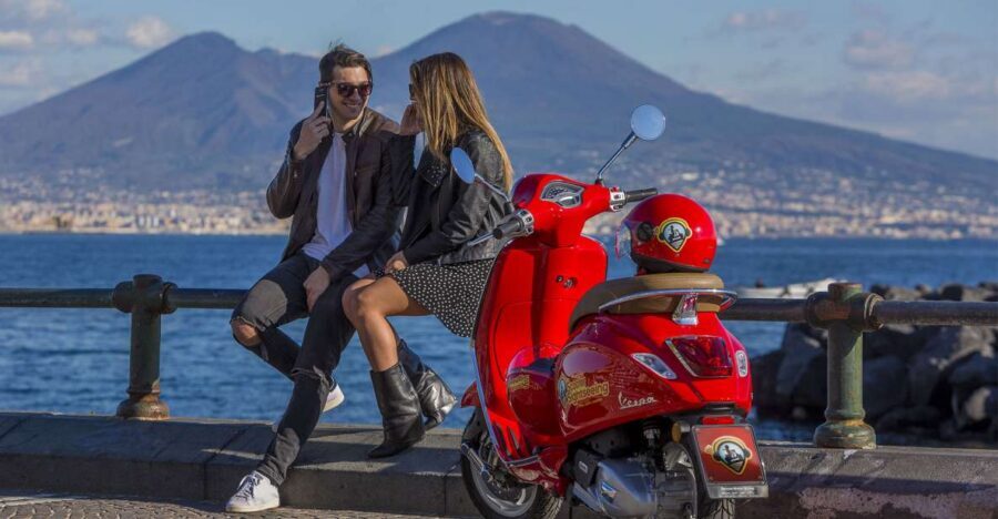 Amazing audioguided Vespa Tour of Naples - with driver - Downtown Naples by Vespa: squares, statues, and quick photo stops