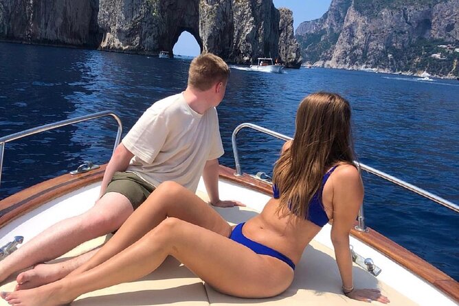 Boat Tour of the Caves on the Island of Capri - Stop 4: Marina Piccola, Yachts, and a Caprese Limoncello Aperitif