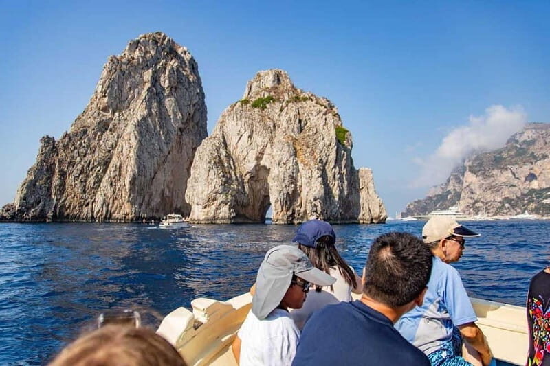 Boat Tour to Capri with Lunch on Board, Swimming and Fun - Hotel Pickup to Marina: The Day Starts Easy
