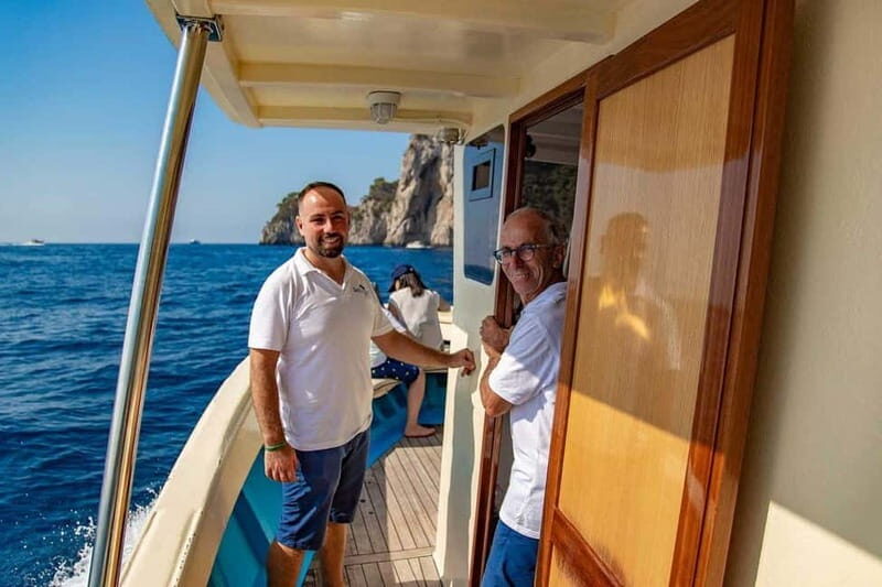 Boat Tour to Capri with Lunch on Board, Swimming and Fun - Grotta Bianca, Faraglioni, and Marina Piccola: The Route That Builds Anticipation