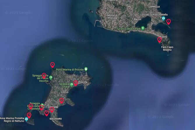 Boat Tour to Procida and Ischia, discover Private Secret Beaches - Punta Ottimo and Il Postino: Sea-Only Beach Time That Feels Like You Found It