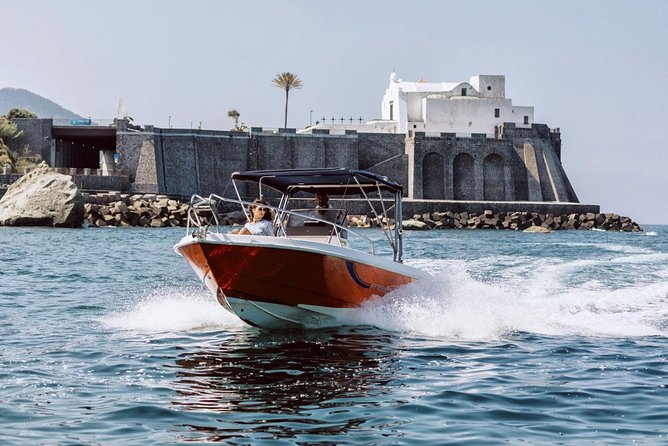 Boat trip on the island of Ischia Terminal Boat 21 - Sant’Angelo village: a 40-minute color-and-coffee reset