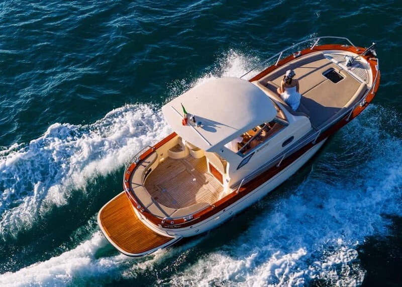 Capri : 2 Hours Private Boat from Capri - Marina Grande and Punta Carena Lighthouse: Old Town Meets Open Water