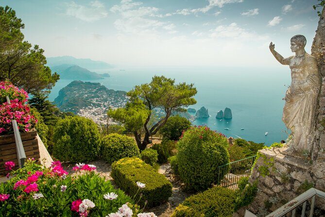 Capri, Anacapri and a Special Boat Experience Around The Island - Capri town around La Piazzetta: how to use your hour well