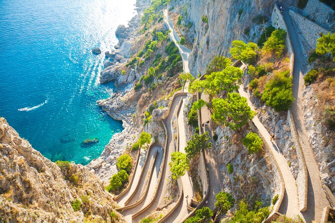 Capri, Anacapri & Blue Grotto: Small-Group Tour from Naples - Capri Town: La Piazzetta for people-watching and classic island views