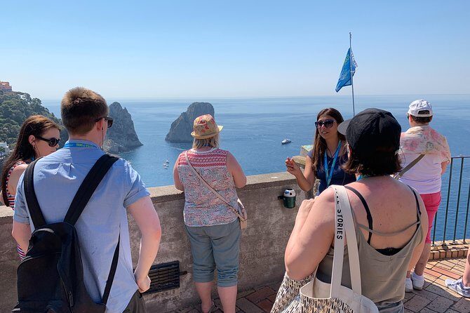 Capri & Anacapri Day Tour with Blue Grotto included from Sorrento - Marina Grande and the funicular ride back toward the port