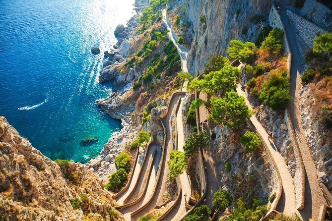 Capri and Anacapri - Guided Tour from Sorrento - Anacapri by minibus: Villa San Michele and the higher side of Capri